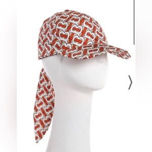 Burberry silk B motif baseball hat